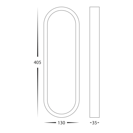 Wall light Auster Alabaster LED 12W 5CCT IP44 HV8011S-GLDALB